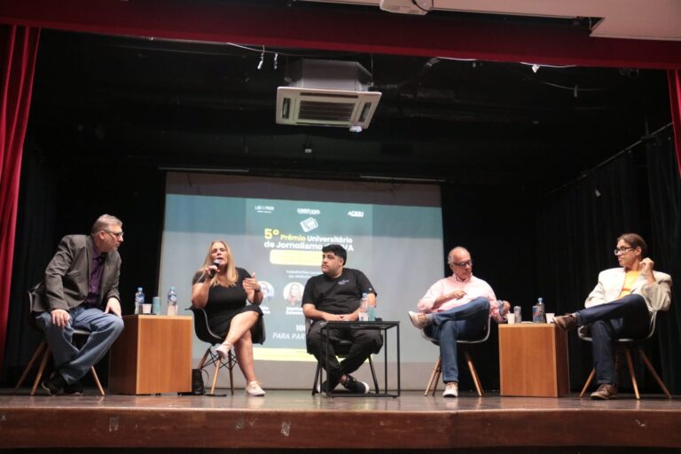 A diretoria da ACERJ participou nesta terça-feira (11), do Prêmio de Jornalismo de 2025